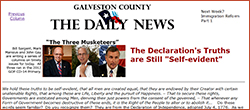 July 1st Column for the Galveston County Daily News