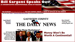 Column in the Galveston County Daily News
