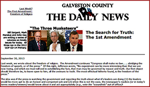 The Search for Truth - The First Amendment