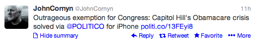 Cornyn Tweet