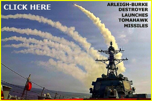 Arleigh-Burke Destoryer launches Tomahawk missiles