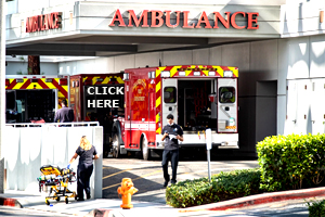 Entrance to an Emergency Room