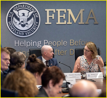 FEMA/DHS doesn't act in NC due to orders and supplies