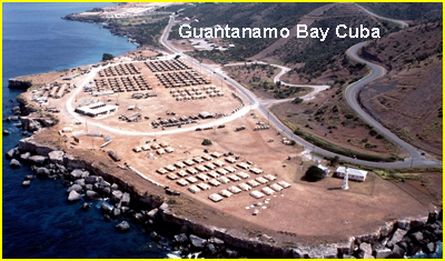 Guantanamo Naval Base from the Air