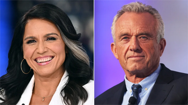 Tulsi Gabbard (I-HI)  and  Robert Kennedy, Jr. (D) join Trump team