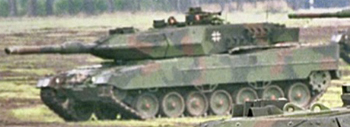 German Lepoard  main battle tanks