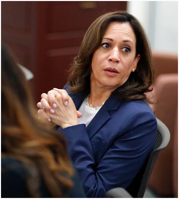 Kamala Harris the newly  "installd" Democrat presidential candidate