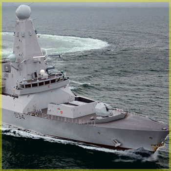 British Royal Navy ship HMS Diamond (DD34)