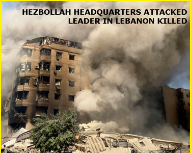 Bye Bye to Hezbollah HQ as bumker buster bomb target it