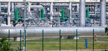 Russia stopping the flow of natural gas to Europe 