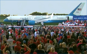 President Trump at Airport Rally -- Latrobe, PA