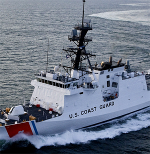 U.S. Coast Guard Cutter underway